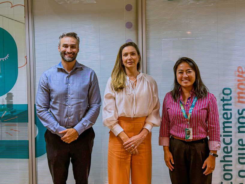Equipe responsável pela parceria com a ENAP